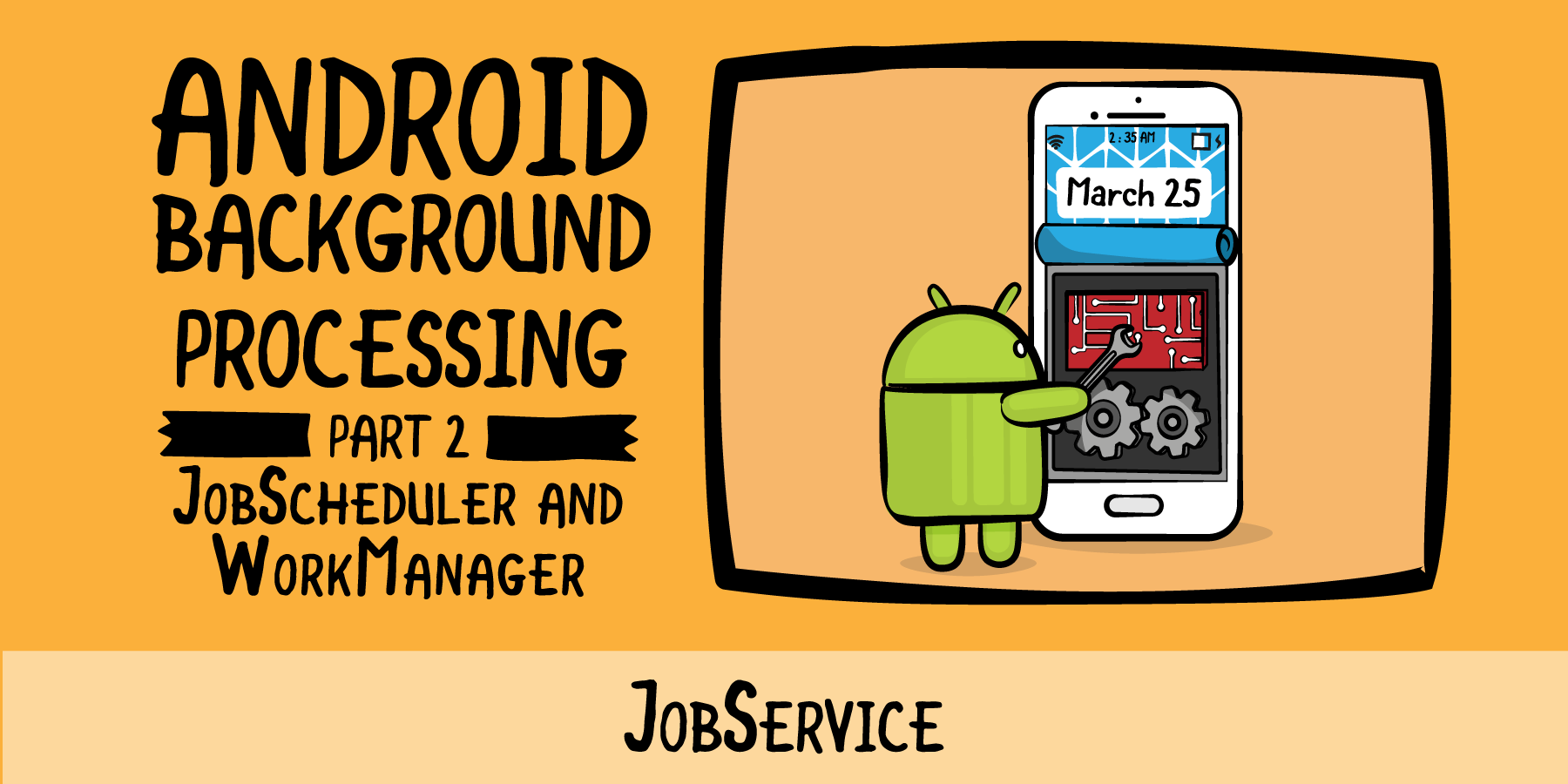 Android Background Processing, Episode 11: JobService | Kodeco