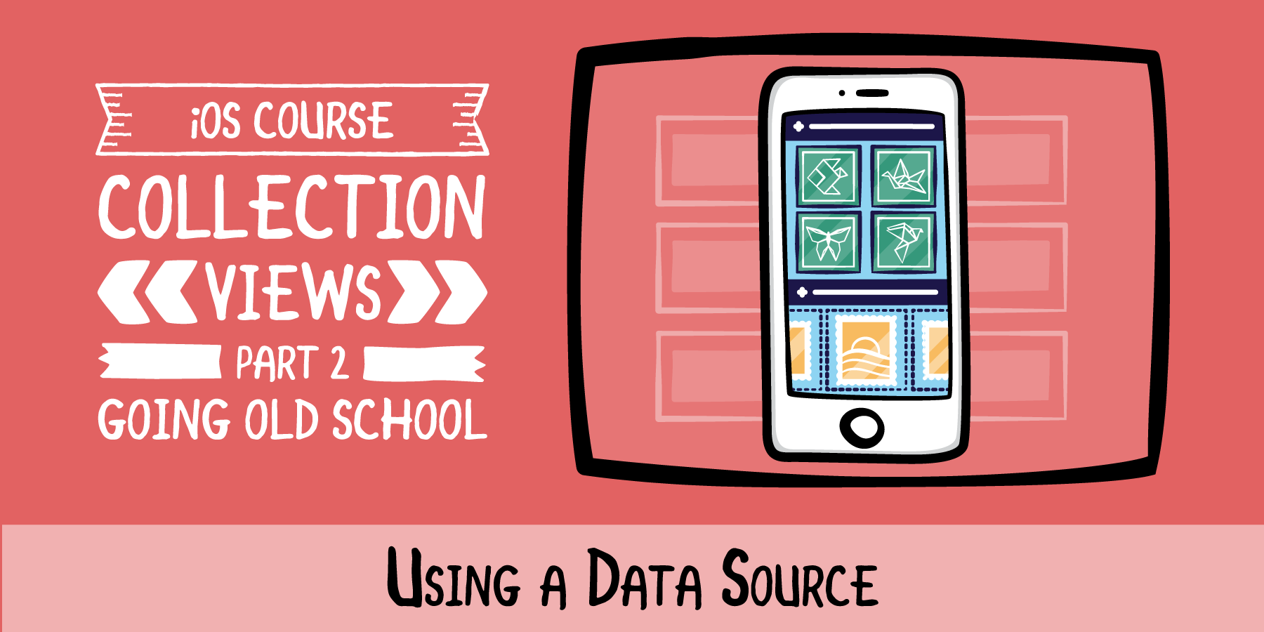 Collection Views, Episode 12: Using a Data Source | Kodeco